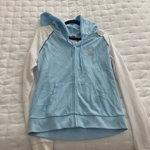 PINK full zip hoodie